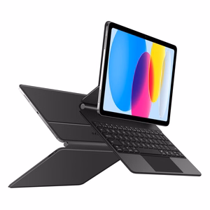 Чехол Tech-Protect Smartcase Magnetic с клавиатурой для iPad 10.9” 2022 / iPad 11” 2025 - чёрный