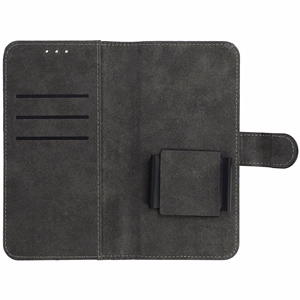 COMMON Universal Book Case (SIZE M) for Samsung S21/S10/Note/Note 2/Note 3/Huawei P30 Lite/P9/P9 Lite/Sony Xperia Z3/Z4/Z5 navy
