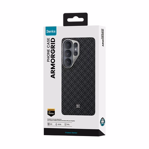 Benks Magnetic Armor Air Grid Kevlar чехол Metal Frame 600D (E050) для Samsung Galaxy S26 Ultra чёрный