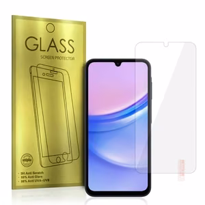 Glass Gold grūdintas apsauginis stiklas Samsung Galaxy A15 4G/5G
