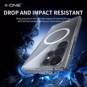 X-ONE Dropguard Magnetinis dėklas Pro (suderinamas su MagSafe) Samsung Galaxy S25