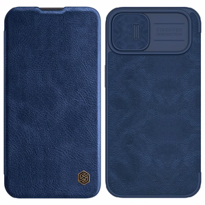 Чехол Nillkin Qin Pro Leather Apple iPhone 14 Plus синий
