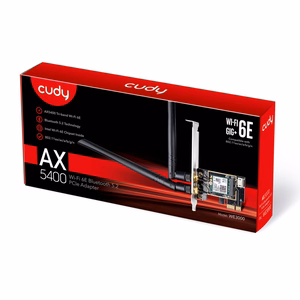 Cudy WE3000 tinklo plokštė vidinė WLAN / Bluetooth 2400 Mbit/s