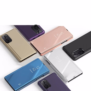 Clear View Case чехол для Xiaomi Redmi K40 Pro+ / K40 Pro / K40 / Poco F3 розовый