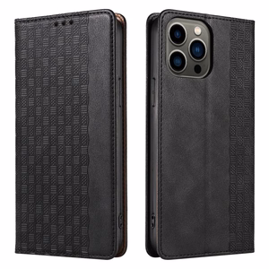 Magnet Strap Case for Samsung Galaxy S23 Flip Wallet Mini Lanyard Stand Black