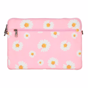 Wonder Sleeve Laptop 13-14 inches pink daisies