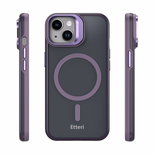 Etteri Morning Fog dėklas for iPhone 15 6,1" violetinis