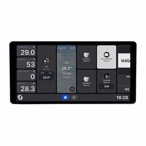 6,95 colių "Shelly Wall Display X2i WiFi/BLU" valdymo skydelis (juodas)