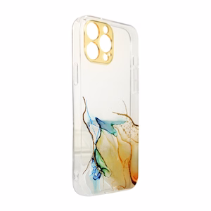Marble Case чехол для Xiaomi Redmi Note 11 гелевая крышка мрамор оранжевый