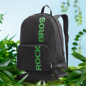 Rockbros H10-BK sports foldable backpack 18 l - black