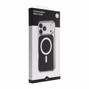 Чехол Samsung S26 ULTRA Clear Fusion Mag Cover совместимый с MagSafe черный