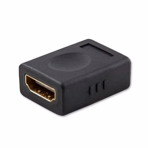 Адаптер SAVIO CL-111 HDMI (F) - HDMI (F), прямой, чёрный