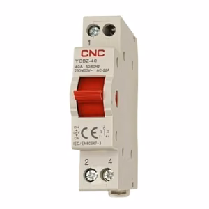 Переключатель переключения CNC YCBZ-40, 1P, 40A, 1-0-2
