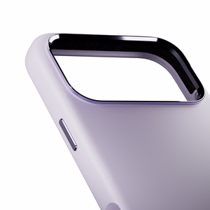 Pure Icon Magnetinis Pro skystas silikoninis dėklas iPhone 17 Pro Max, MagSafe suderinamas, su kameros apsauga ir aliuminio mygtukais - rožinis