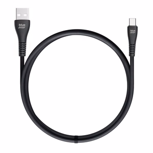 Кабель USB A - USB C Blue Star 2A 12W 1 m PJ-DG4-A черный