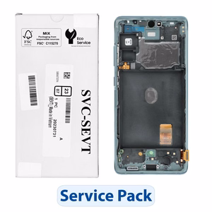 ServicePack LCD Display SAMSUNG S20 FE 4G/5G G780F/G781F GH82-24214D Green