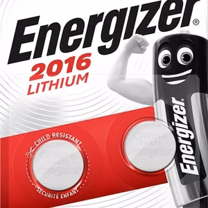 ENERGIZER SPECIALIOSIOS BATERIJOS CR2016 2 VNT.