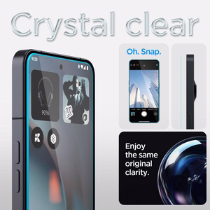 Spigen Glas.TR EZ Fit grūdintas stiklas 2 rinkinys telefonui Nothing Phone 3 - permatomas