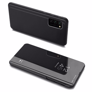 Clear View atverčiamas dėklas telefonui Samsung Galaxy A03s (166.5) juoda