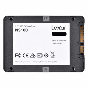 Lexar NS100 LNS100-1TRB – SATA III SSD 1 ТБ, 2.5 дюйма, чтение до 550 МБ/с