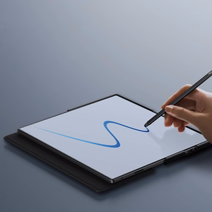 Nillkin Qin Pro dėklas Samsung Galaxy Z Fold 7 su S Pen Space - juodas