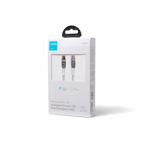 Joyroom Star-Cloud Series A3 USB-C / Lightning kabelis 20W 1.2m su išmaniu jungikliu - baltas