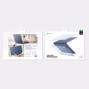 AmazingThing Titan kietas dėklas, skirtas MacBook Neo 13" - mėlynas