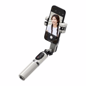 AOCHUAN M1 Pro stabilizatorius su RGB apšvietimu (baltas)