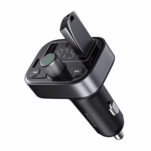 „Baseus S-09 Pro“ FM siųstuvas su „Bluetooth“ (juodas)