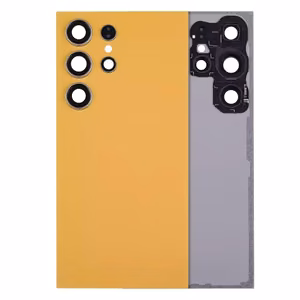 Galinis dangtelis suderinamas su Samsung S928 S24 Ultra / Titanium Orange / (su kameros objektyvu) OEM