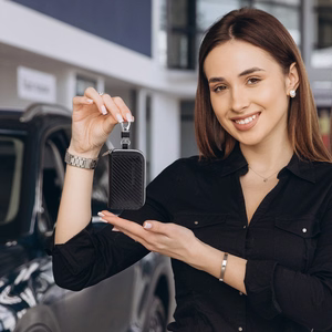 Противоугонный RFID-чехол Wozinsky WBS-20 для автомобильного ключа — клетка Фарадея, черный