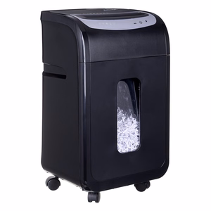 Activejet ASH-2502C dokumentų naikiklis Kryžminis 60 dB 22,8 cm Juoda, Sidabras