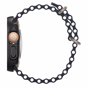 Spigen Thin Fit 360 dėklas, skirtas Apple Watch Ultra 49 mm, juodas