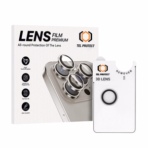 Apsauginis stiklas objektyvui Tel Protect 3D Lens Aramid Series (1 vnt.) iPhone 17 Air skaidrus