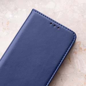 Išmanus magnetinis dėklas Motorola Edge 70 Pro 5G tamsiai mėlynas