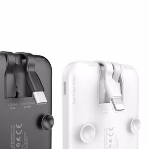 Išorinė baterija Power Bank Dudao K15 22.5W 10000mAh juoda