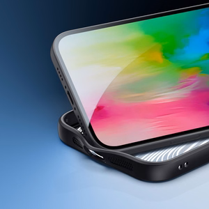 Чехол DUX DUCIS AIMO MAG совместимый с MagSafe для iPhone 16 - чёрный