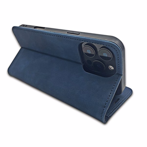 Smart Suede case for Honor 400 Smart / X7D 4G / X7D 5G navy blue