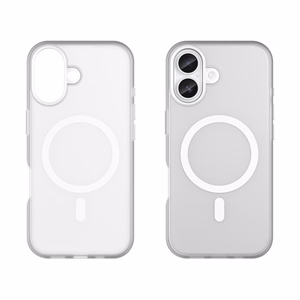 Чехол Magnetic Abrasive (MagSafe) для iPhone 17 матовый белый