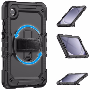 Tech-Protect Solid360 dėklas Samsung Galaxy Tab A9+ 11.0 X210 / X215 / X216 - juodas