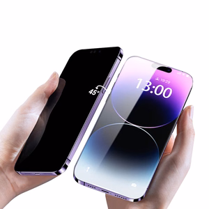 Apsauginis stiklas Tel Protect 10X Privacy Titanium skirtas Samsung Galaxy S25 Ultra (su piršto atpažinimu)
