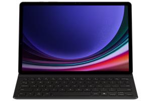 DX720UB Book Cover Keyboard Slim Samsung Galaxy Tab S9/S9 FE/S10 FE/S10 Lite, черный