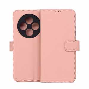 Išmanusis Triangle dėklas for Xiaomi Redmi 14C 4G/ 14C 5G / Redmi A4 / POCO C75 rožinis