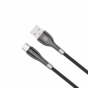 Forever Sleek кабель USB - USB-C 1,0 m 3A чёрный