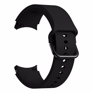 Tech-Protect Silicone Strap for Samsung Galaxy Watch 4 / 5 / 5 Pro / 6 / 7 / FE - Black