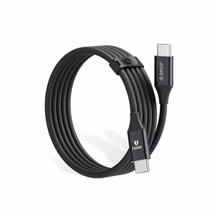 Кабель Orico CDX 100 Вт 5A Power Delivery USB-C — USB-C 1 м — чёрный