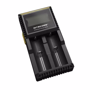 Baterijų įkroviklis 2 lizdų D2 EU Nitecore