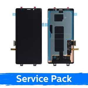 LCD Ekranas suderinamas su Samsung N960 Note 9 Juodas (Service Pack) (NF versija)