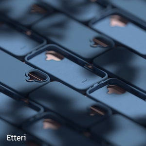 Etteri Silicone чехол Xiaomi Redmi 15C 5G темно-синий