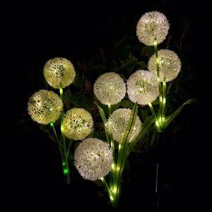 Rebel decorative solar garden lights, ornamental allium